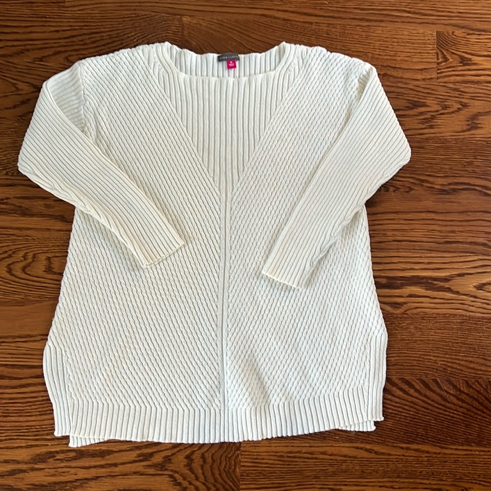 Off white Vince camuto long sweater